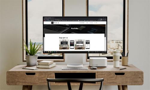 Mac Studio Mockup by Anthony Boyd Graphics